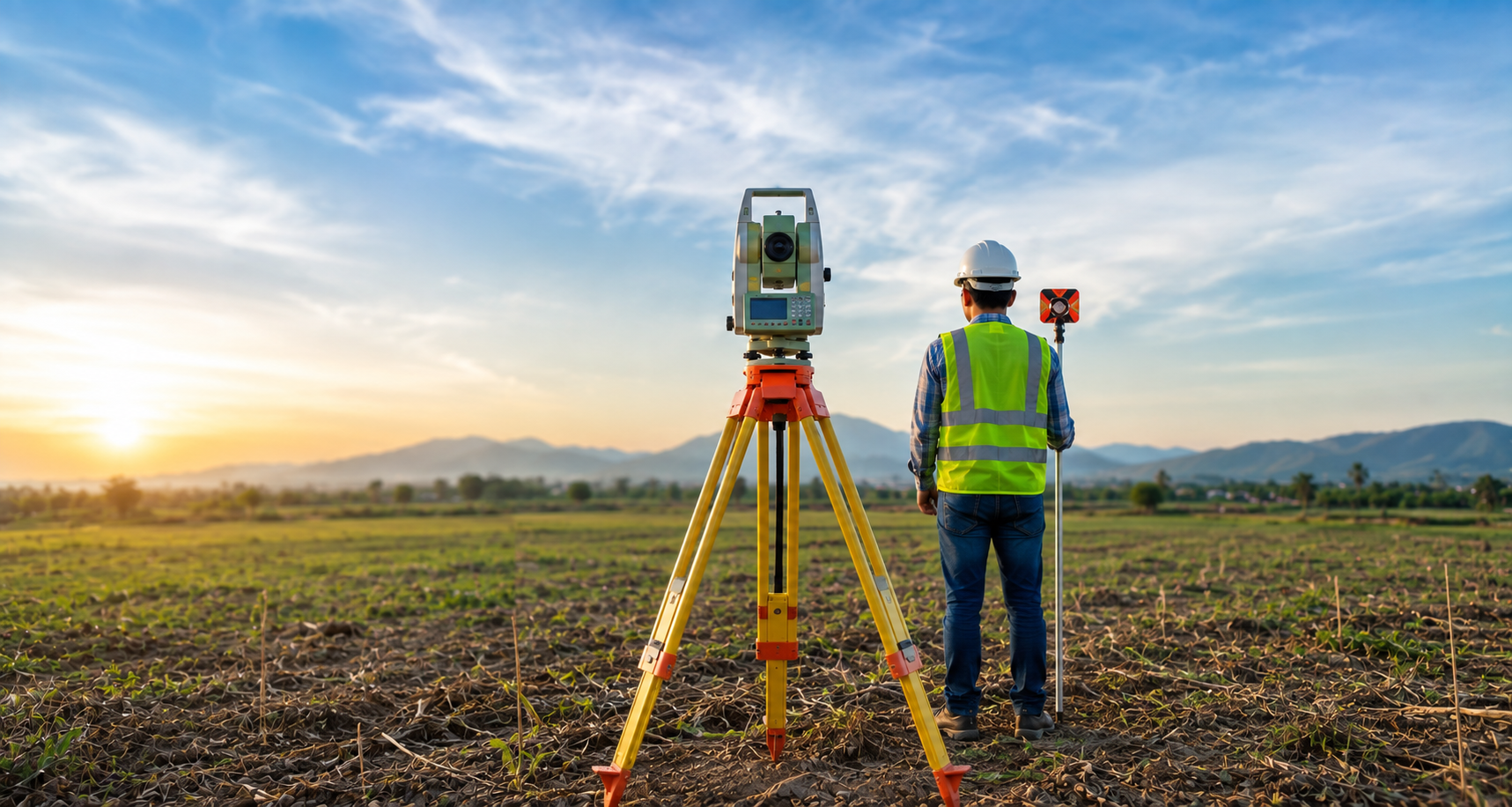 AK Surveyors – Surveyor at work